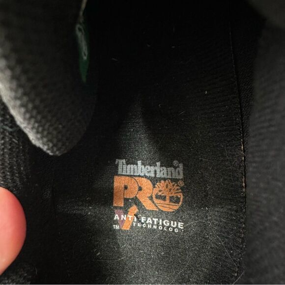 Timberland Pro anti-fatigue steel toe work boots shoes men's 9. - Picture 8 of 10